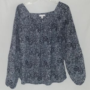 Womens LC Lauren Conrad long sleeve pullover top